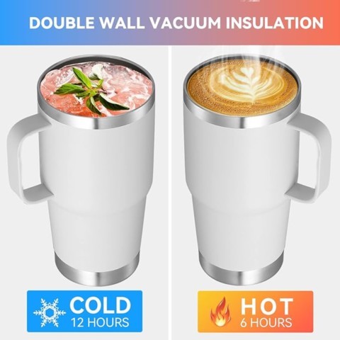 20 oz Tumbler Bulk with Handle Lid